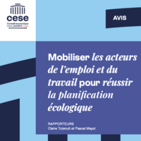 Mobiliser les acteurs de l’emploi et du travail pour réussir la planification écologique