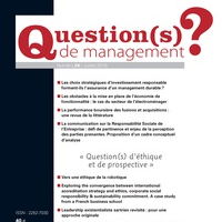 Question(s) d'éthique et de prospective